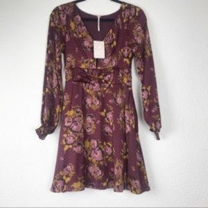 Free People Morning light dress. NWT
